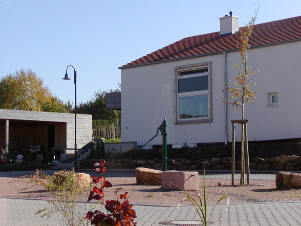 Stdtebau/Erschlieung: kosiedlung in Weyhers