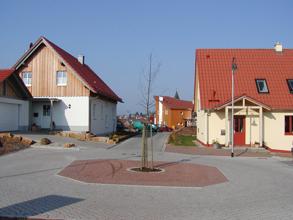 Stdtebau/Erschlieung: kosiedlung in Weyhers